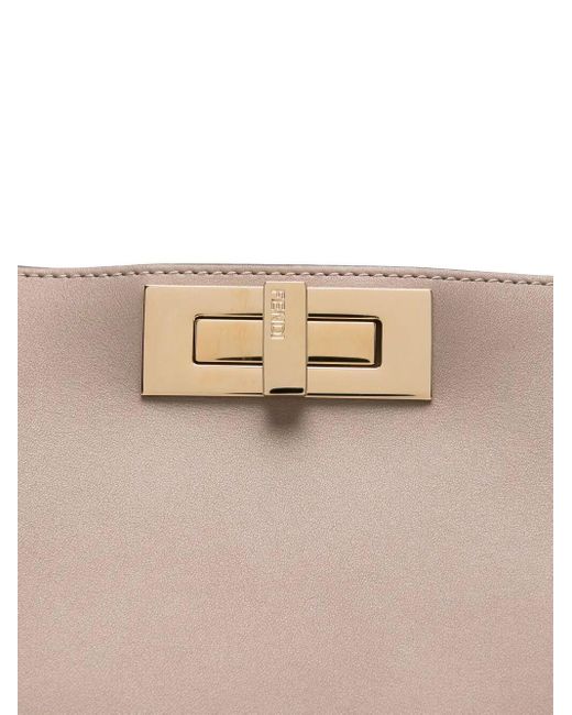 Fendi Natural Peekaboo Soft Medium Bag