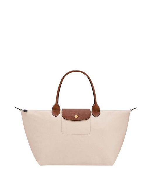 Longchamp Natural Le Pliage Original L Handbag