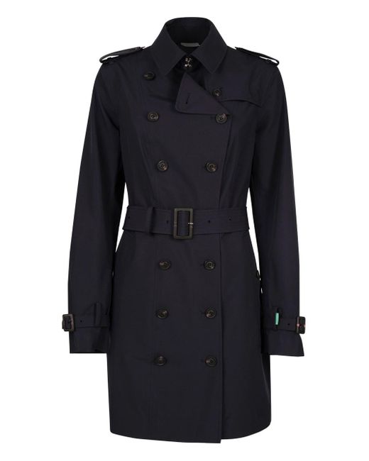 Save The Duck Blue Audrey Trench Coat