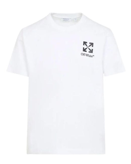 Off-White c/o Virgil Abloh White Small Arrow Slim T-shirt for men