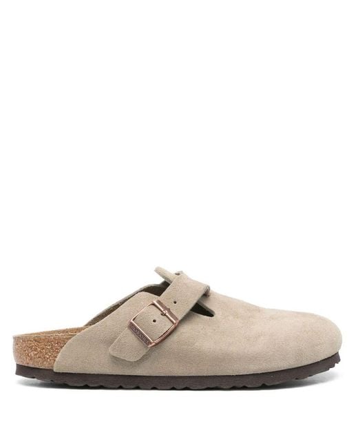 Birkenstock White Boston Taupe for men