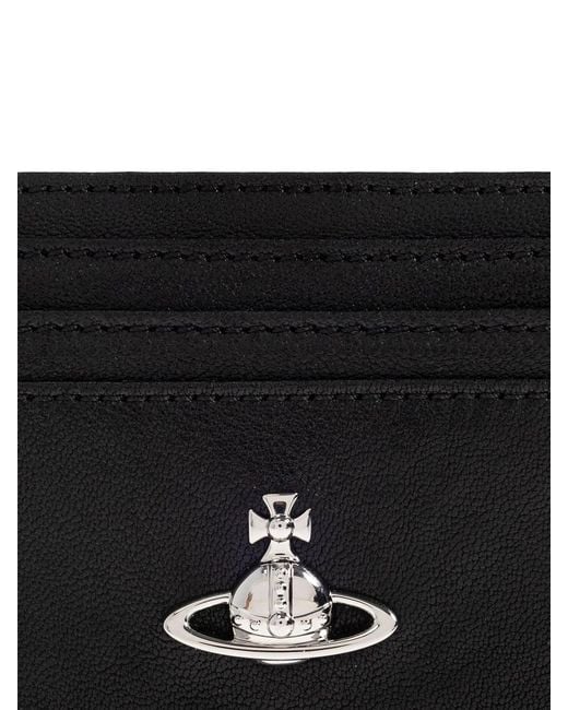 Vivienne Westwood Black Flat Card Holder