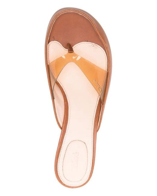 Chloé Pink Junie Heeled Sandals