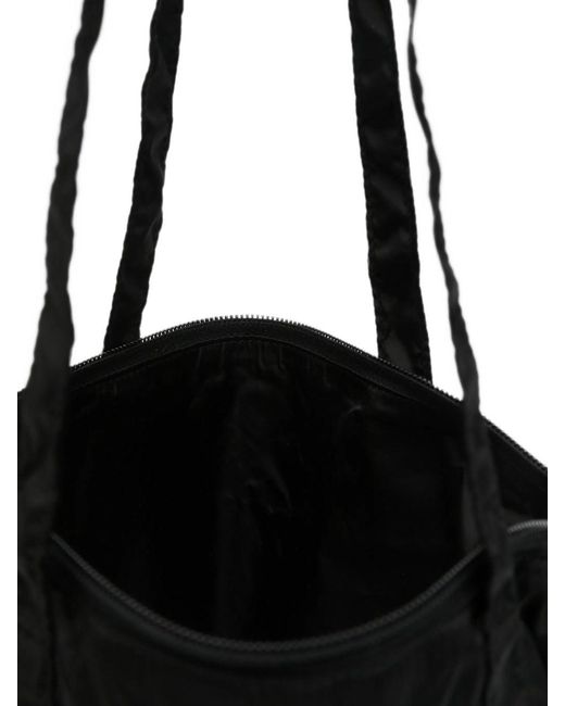 Prada Black Nylon Tote Bag With Saffiano Leather Case