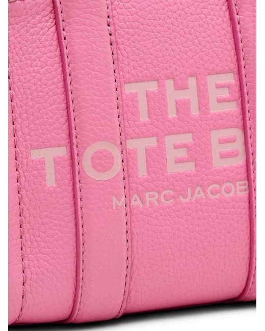 Marc Jacobs Pink The Leather Crossbody Tote Bag