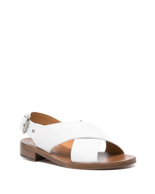Church's White Rondha Crossover Sandals Shoes
