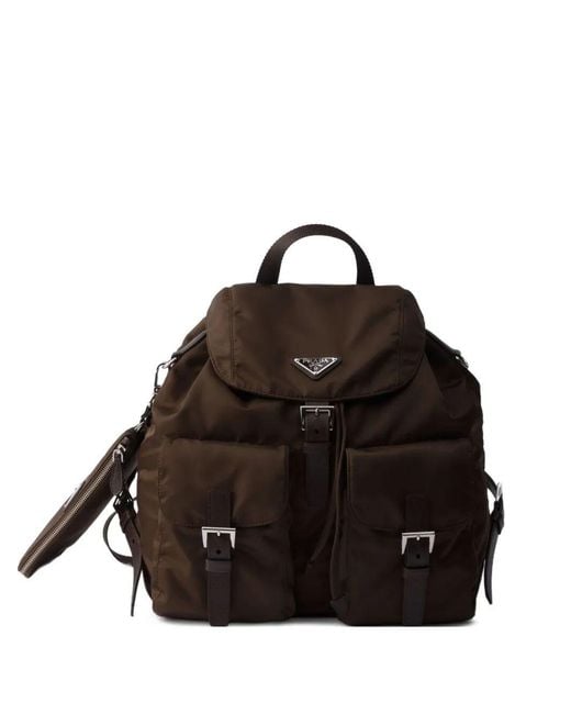 Prada Black Zainetto Vela