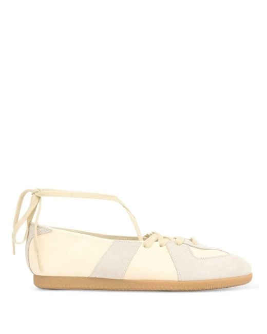 Maison Margiela Natural Replica Soft Laced Ballet