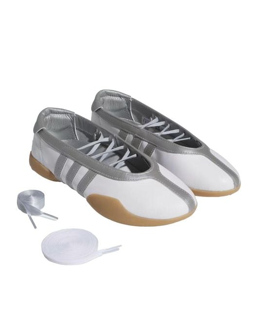Adidas Gray Taekwondo Mei Ballet Flats