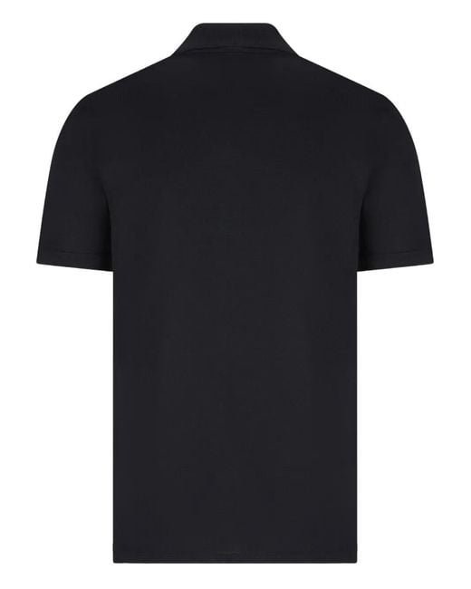 Givenchy Black Polo Shirt With Logo for men