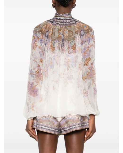 Zimmermann White Sweaters Viscose