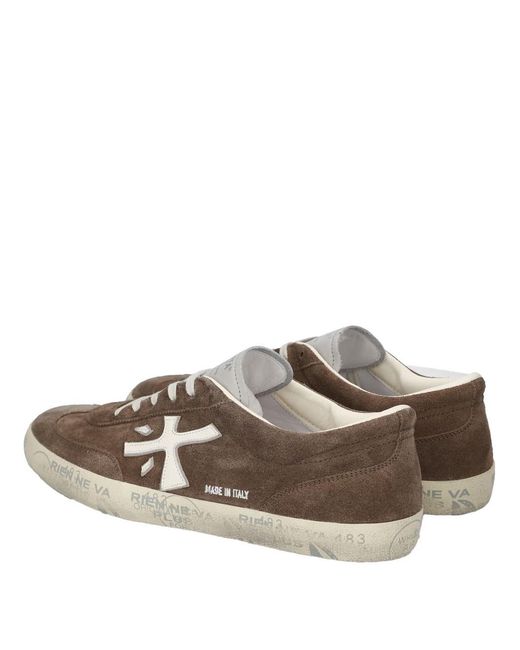 Premiata Brown David 8094 Sneakers for men