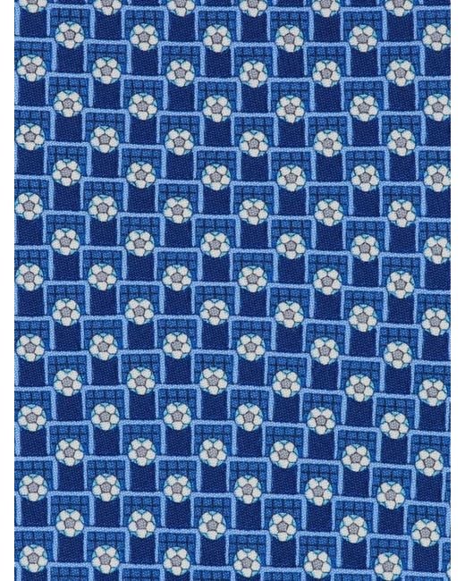 Cravatta di Ferragamo in Blue da Uomo