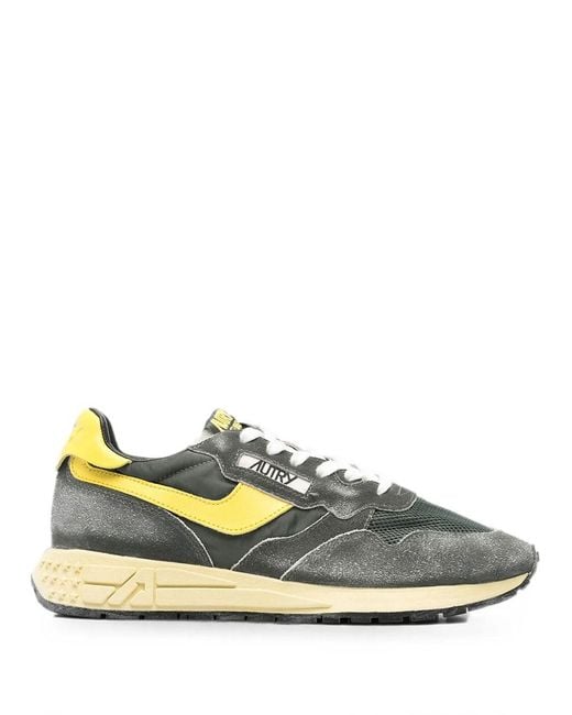 Autry Green Reelwind Low Sneakers for men