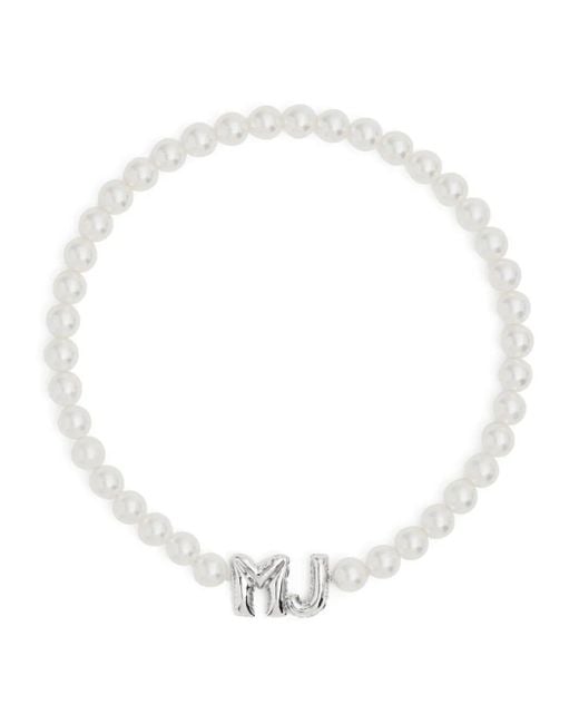 Marc Jacobs White Bijoux