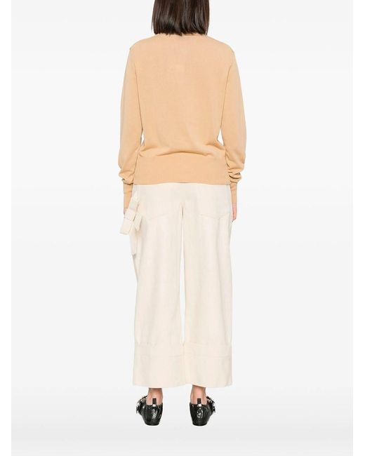 Vivienne Westwood Natural Bea Cotton Cardigan