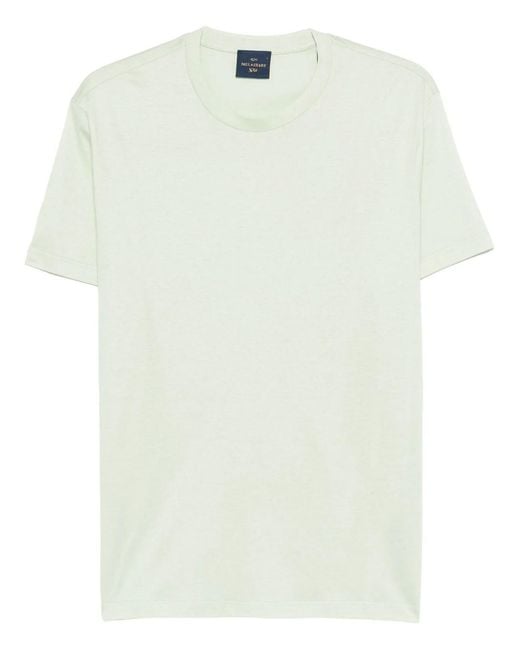 Paul & Shark White Solid T-Shirts for men