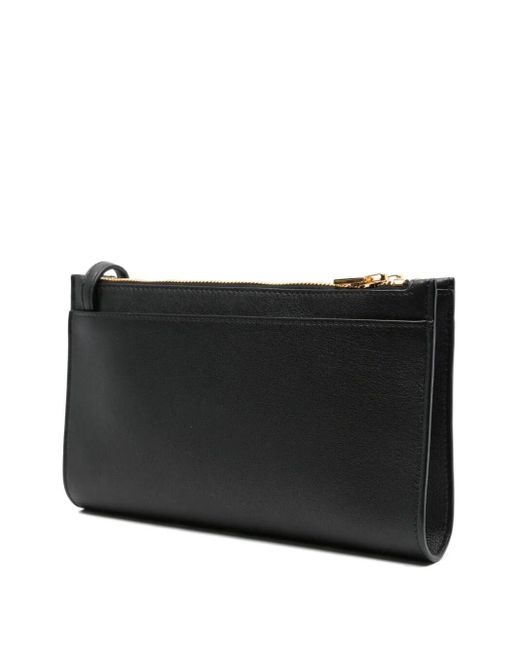 Tom Ford Black Natural Grain Leather Padlock Mini On Strap Bags
