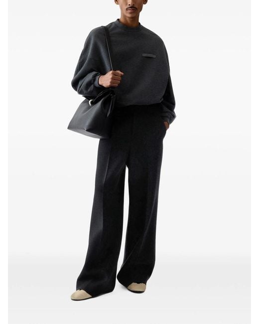 Jacquemus Black The Ribbon Sweatshirt