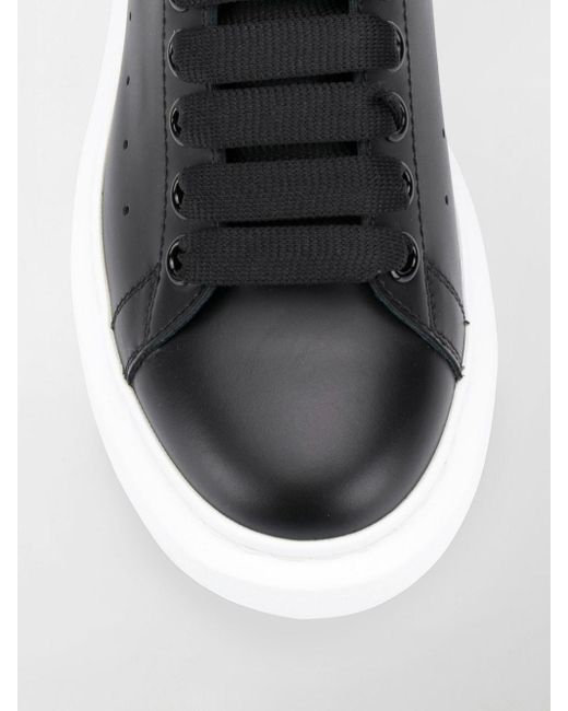 Alexander McQueen Black 'Oversize' Sneakers