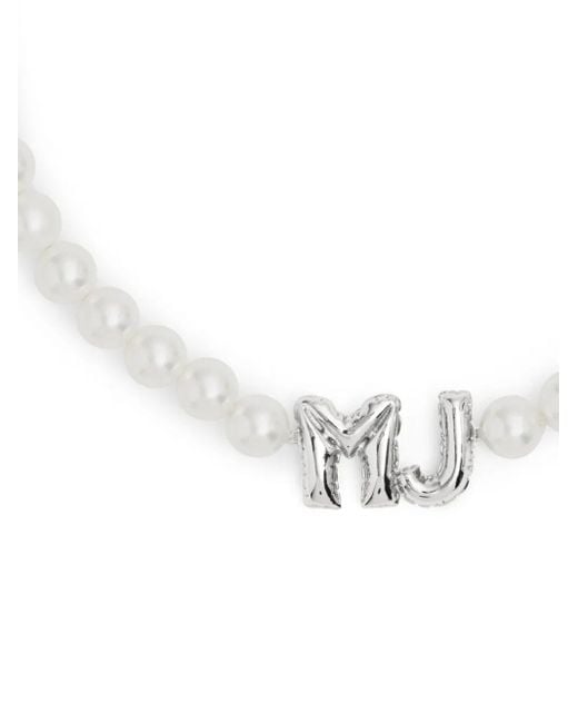 Marc Jacobs White Bijoux