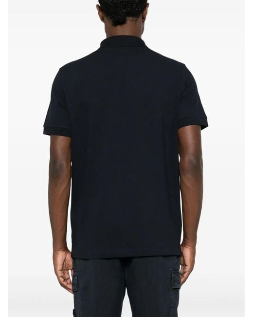 Stone Island Black T-Shirts And Polos for men
