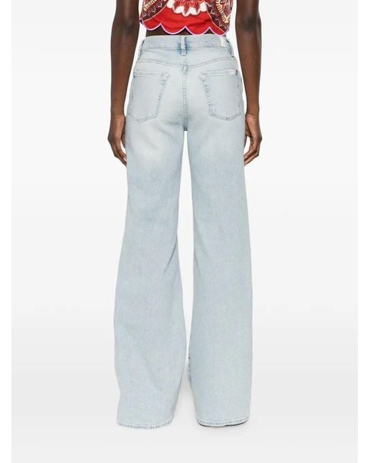 7 For All Mankind Blue Modern Dojo