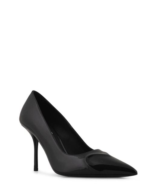 Alaïa Black Patent Leather Stilettos