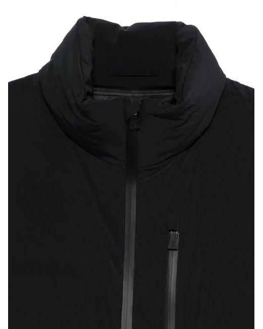 Herno Black New Impact Down Vest for men