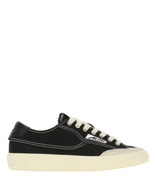 Autry Black "Windscape Low" Sneakers