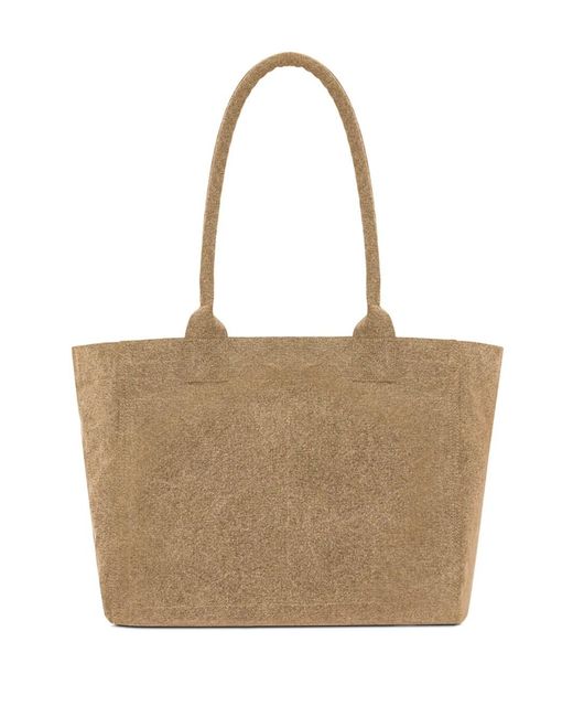 Isabel Marant Natural Yenky Zipped Tote Bag
