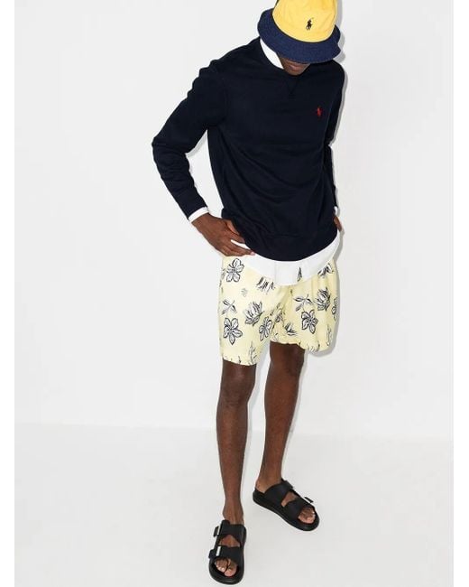 Polo Ralph Lauren Blue Polo Pony Crewneck Sweatshirt for men