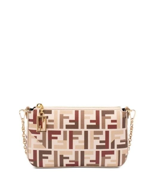 Fendi Pink Pouch Baguette