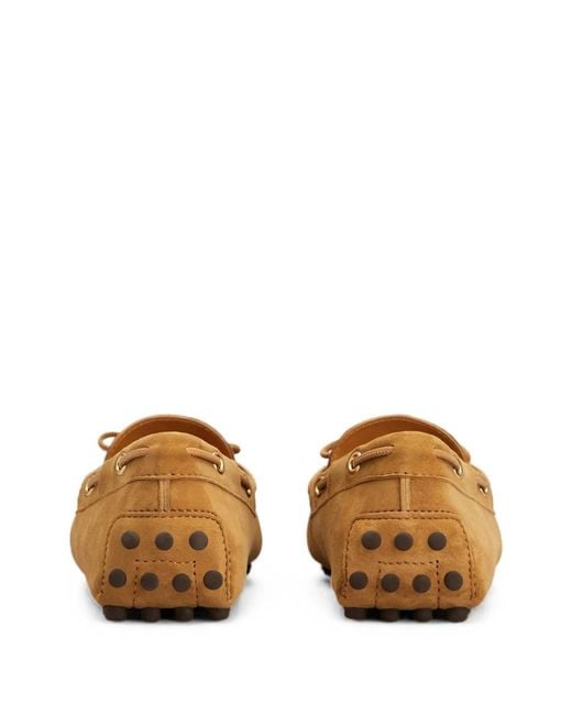 Tod's Brown Leather Loafers
