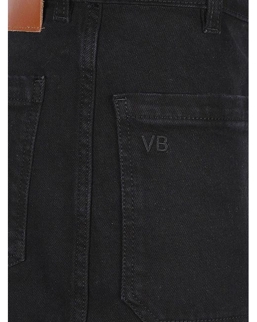 Victoria Beckham Black Alina Stretch Jeans