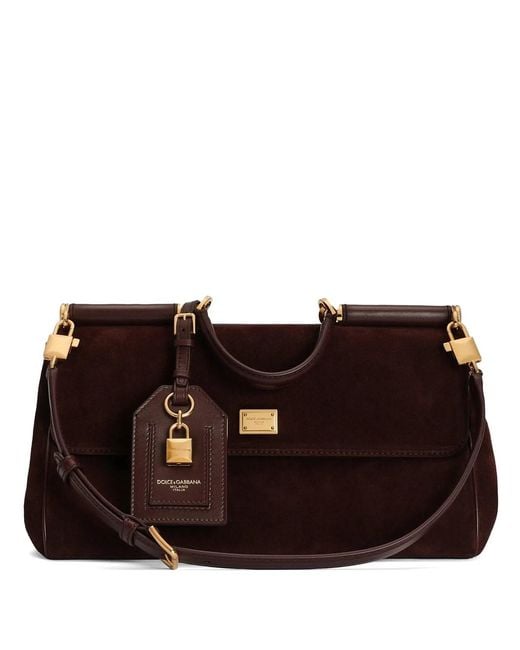 Dolce & Gabbana Brown Handbag My Sicily
