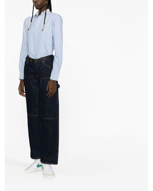 Polo Ralph Lauren Blue Classic-Fit Oxford Shirt