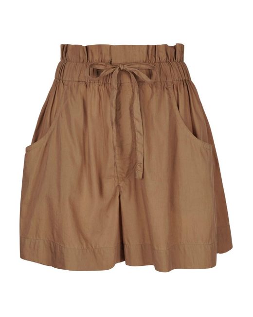 Isabel Marant Brown Shorts Hidea Clothing