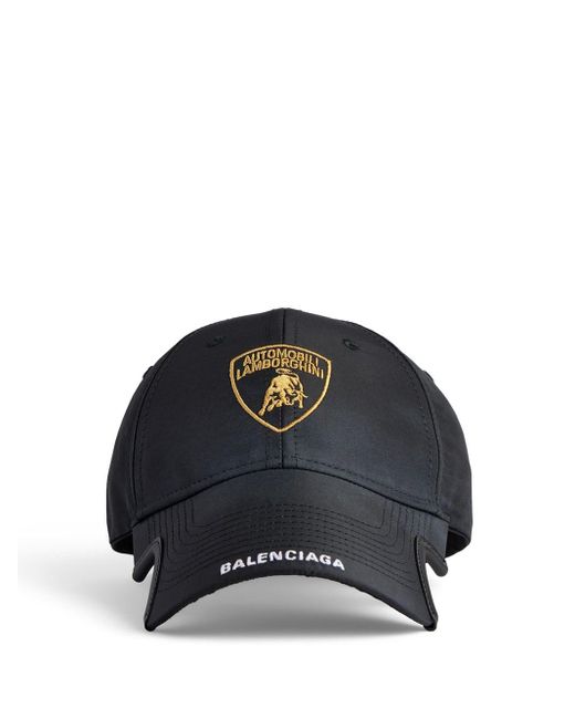Balenciaga Blue Classic Baseball Cap for men