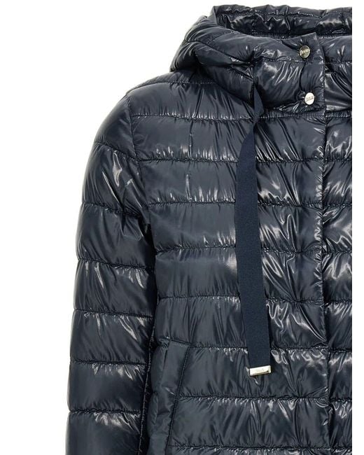 Herno Black Nylon Short Down Jacket