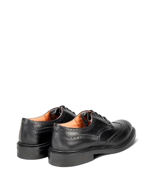 Tricker's Black Calzature Bourton for men