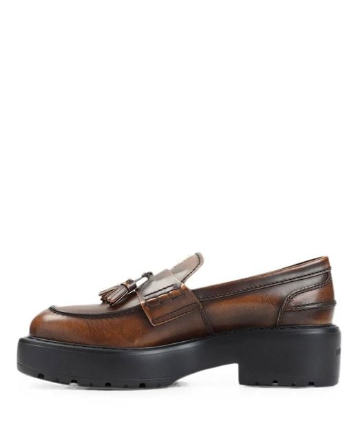 Miu Miu Brown Loafers