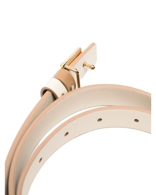 Fendi Natural Ff Reversible Belt 20 Mm