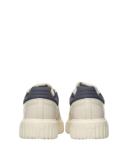 Hogan Natural H-Stripes Sneakers for men