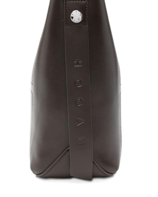Hogan Black Hocket Small Hobo Bag
