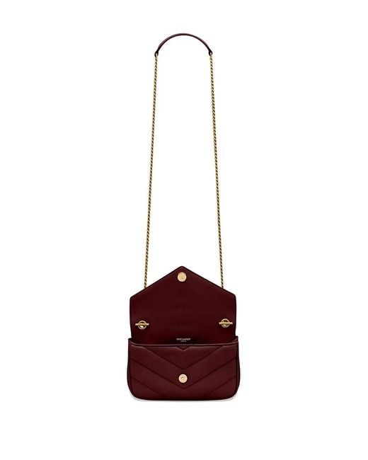 Saint Laurent White Loulou Mini Bag