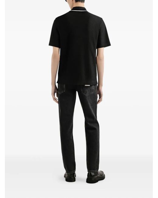 Dolce & Gabbana Black T-Shirts And Polos for men