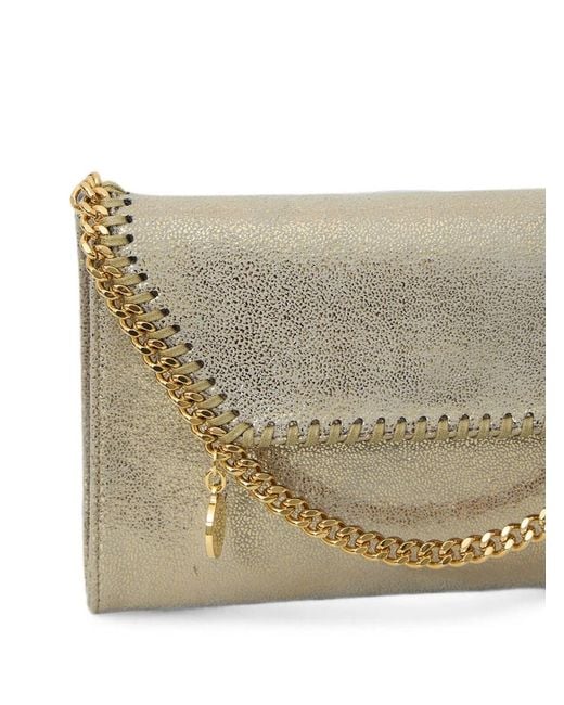 Stella McCartney White Falabella Crossbody Wallet