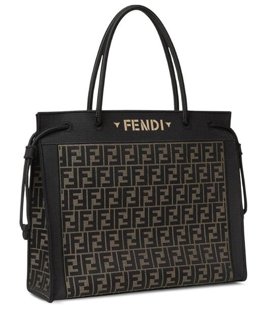 Fendi Black Magic Shopper Large Shopper