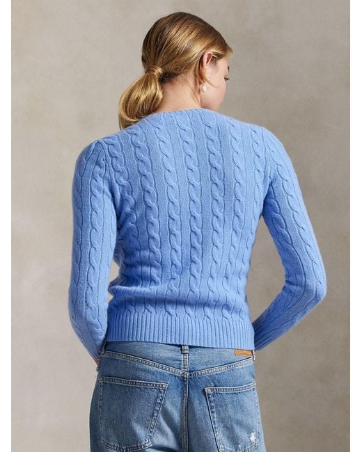 Polo Ralph Lauren Blue Crew Neck Pullover